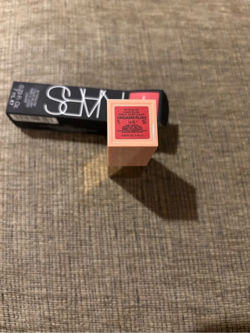 NARS Afterglow Liquid Blush in Orgasm Rush Red